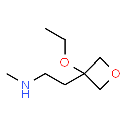 2-(3-Ethoxy-3-oxetanyl)-N-methylethanamine Structure