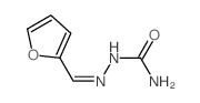 Hydrazinecarboxamide,2-(2-furanylmethylene)- Structure