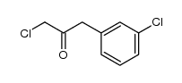 1-chloro-3-(3'-chlorophenyl)-2-propanone Structure