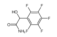 Benzeneacetamide,2,3,4,5,6-pentafluoro--alpha--hydroxy- structure