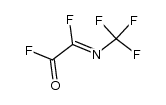perfluoro-3-aza-2-butenoic acid fluoride结构式