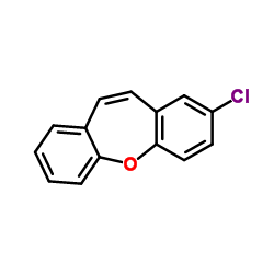 2-Chlorodibenzo[b,f]oxepine Structure