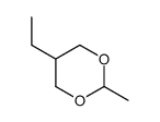 5-ethyl-2-methyl-1,3-dioxane结构式