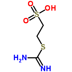 2-(2-Sulphonatoethyl)Isothiouronium structure