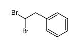 1,1-dibromo-2-phenylethane结构式