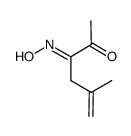 5-Hexene-2,3-dione, 5-methyl-, 3-oxime (9CI) picture