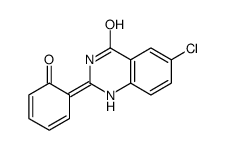 6-Chloro-2-(2-hydroxyphenyl)quinazoline-4(3H)-one结构式