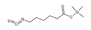 ε-Isothiocyanatocapronsaeure-trimethylsilylester Structure