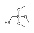 (Trimethoxysilyl)methanethiol structure