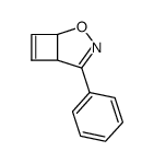 4-phenyl-2-oxa-3-azabicyclo[3.2.0]hepta-3,6-diene结构式