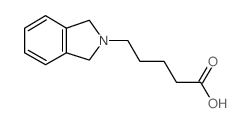 5-(1,3-DIHYDRO-ISOINDOL-2-YL)-PENTANOIC ACID结构式