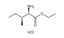 D-allo-Isoleucine Ethyl Ester Hydrochloride structure