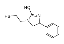4-Phenyl-1-(2-sulfanylethyl)-2-imidazolidinone Structure