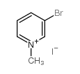 3-BROMO-1-METHYL-PYRIDINIUM IODIDE Structure