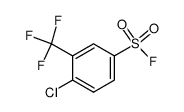 4-Chlor-5-trifluormethylbenzolsulfonsaeurefluorid Structure