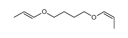 1,4-bis(prop-1-enoxy)butane Structure