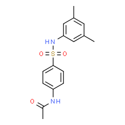 N-(4-{[(3,5-dimethylphenyl)amino]sulfonyl}phenyl)acetamide结构式