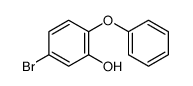 5-bromo-2-phenoxyphenol结构式