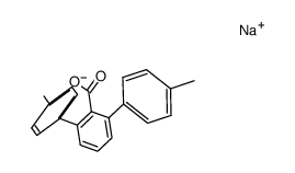 sodium 2,6-di(p-tolyl)benzoate Structure