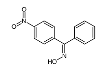 Phenyl(4-nitrophenyl) ketone oxime Structure