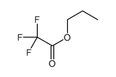 Acetic acid, 2,2,2-trifluoro-, propyl ester structure