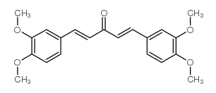 1,5-Bis-(3,4-dimethoxyphenyl)-3-pentadienone Structure