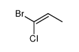 1t-bromo-1c-chloro-propene结构式
