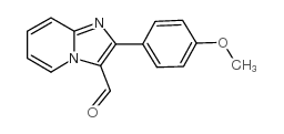 2-(4-甲氧苯基)咪唑并[1,2-A]吡啶-3-甲醛结构式