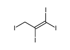 2,3,3-triiodoallyl iodide Structure