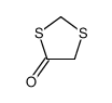 1,3-dithiolan-4-one结构式