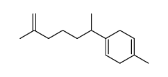 2-methyl-6-(4-methyl-cyclohexa-1,4-dienyl)-hept-1-ene Structure