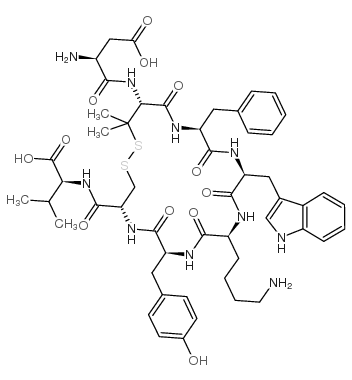 (Pen5)-Urotensin II (4-11) (human) trifluoroacetate salt structure