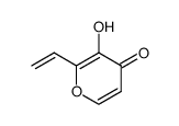 2-vinyl-3-hydroxygamma-pyrone结构式