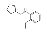 2-Furanmethanamine,N-(2-ethylphenyl)tetrahydro-(9CI) Structure