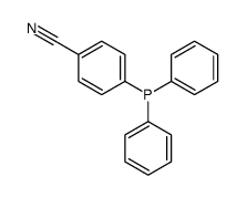 4-diphenylphosphanylbenzonitrile结构式