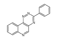 3-phenyl-[1,2,4]triazino[5,6-c]quinoline Structure