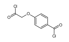 4-(2-chloro-2-oxoethoxy)benzoyl chloride结构式