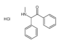 methyl-(2-oxo-1,2-diphenylethyl)azanium,chloride结构式