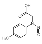 2-[(4-methylphenyl)-nitroso-amino]acetic acid picture