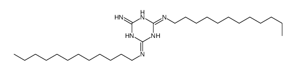 2-N,4-N-didodecyl-1,3,5-triazine-2,4,6-triamine Structure