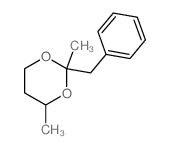 2-benzyl-2,4-dimethyl-1,3-dioxane structure