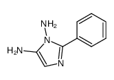 2-phenyl-1H-imidazole-1,5-diamine Structure