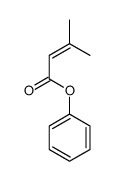 phenyl 3-methylbut-2-enoate Structure