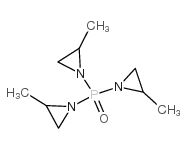 Tris(2-methyl-1-aziridinyl)phosphine oxide structure