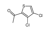 1-(3,4-dichlorothiophen-2-yl)ethanone结构式