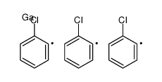 tris(2-chlorophenyl)gallane结构式