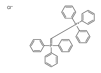 triphenyl-[(triphenyl-λ5-phosphanylidene)methyl]phosphanium,chloride结构式