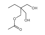 2,2-bis(hydroxymethyl)butyl acetate结构式