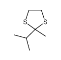 1,3-Dithiolane,2-methyl-2-(1-methylethyl)-(9CI)结构式