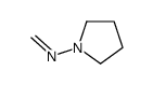 N-pyrrolidin-1-ylmethanimine结构式